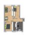 helle 3 Raum Wohnung sucht neuen Mieter - Grundriss